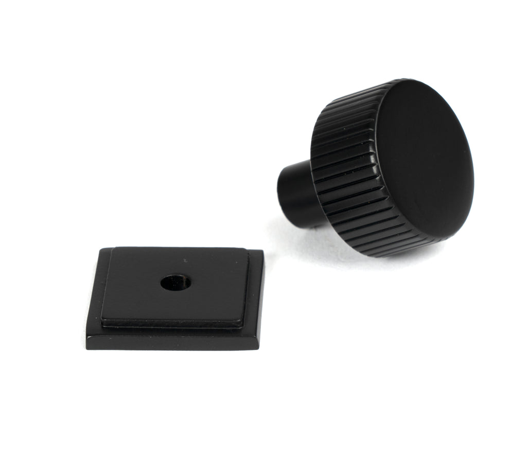 From The Anvil's Matt Black 25mm Judd Cabinet Knob