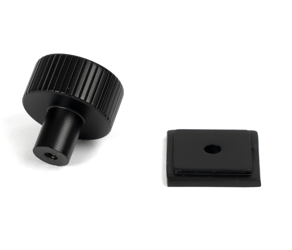 From The Anvil's Matt Black 25mm Judd Cabinet Knob