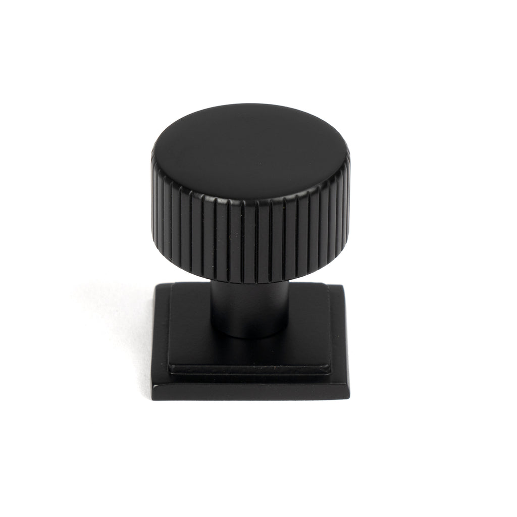 From The Anvil's Matt Black 25mm Judd Cabinet Knob