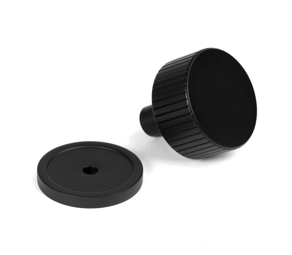 From The Anvil's Matt Black 32mm Judd Cabinet Knob