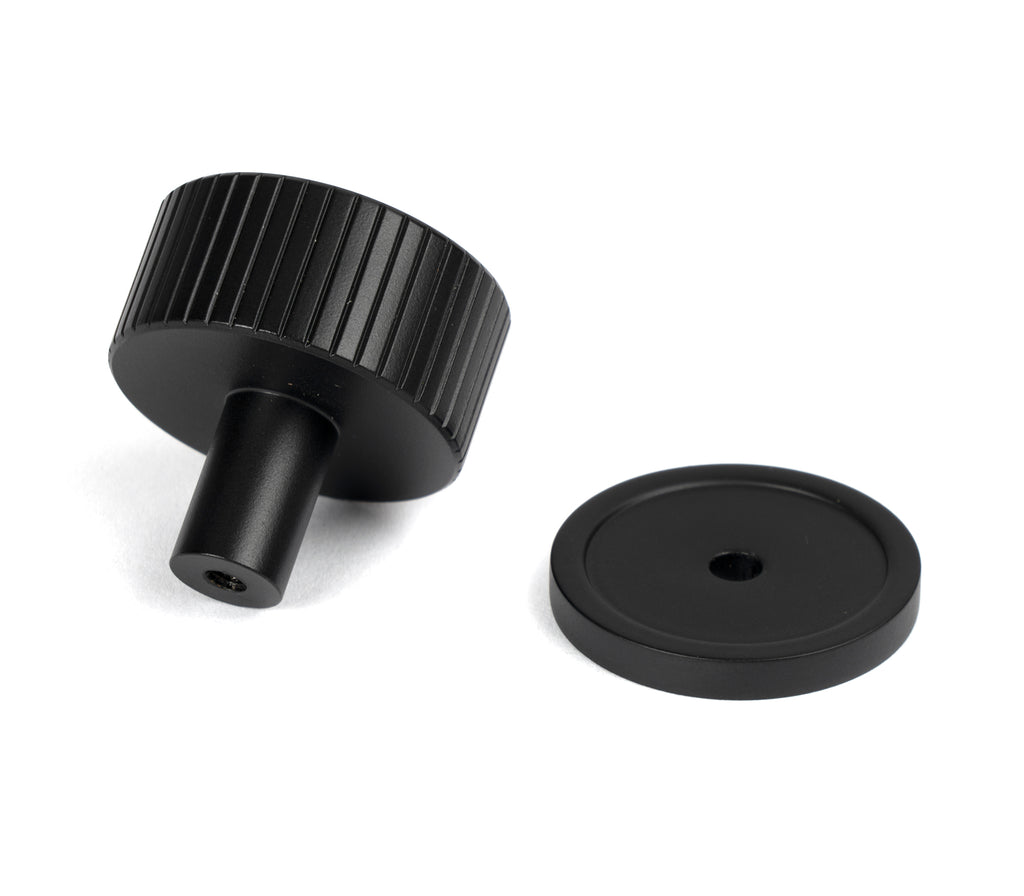 From The Anvil's Matt Black 32mm Judd Cabinet Knob