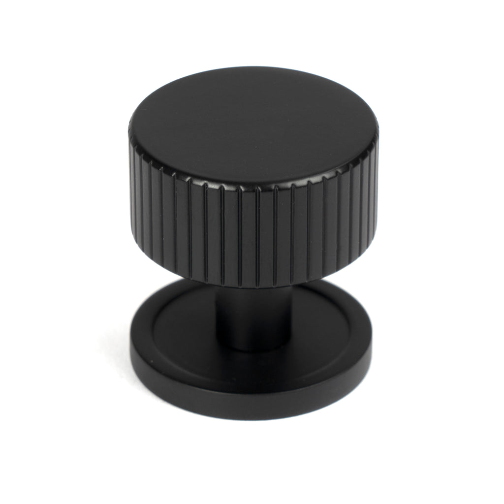 From The Anvil's Matt Black 32mm Judd Cabinet Knob