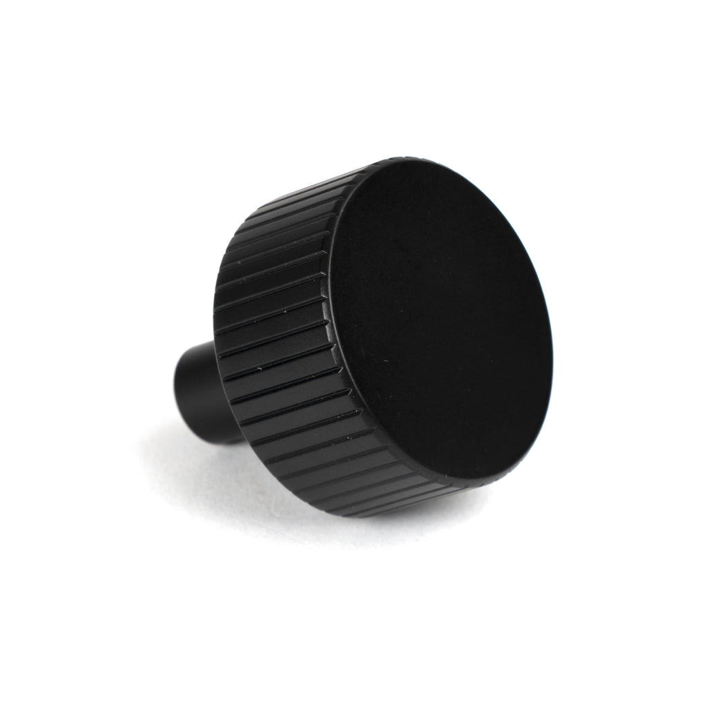 From The Anvil's Matt Black 32mm Judd Cabinet Knob