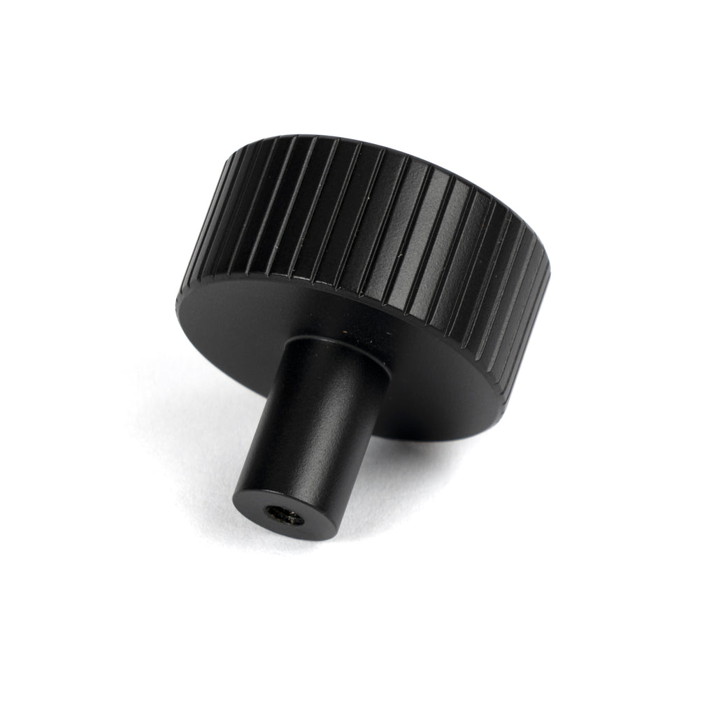 From The Anvil's Matt Black 32mm Judd Cabinet Knob