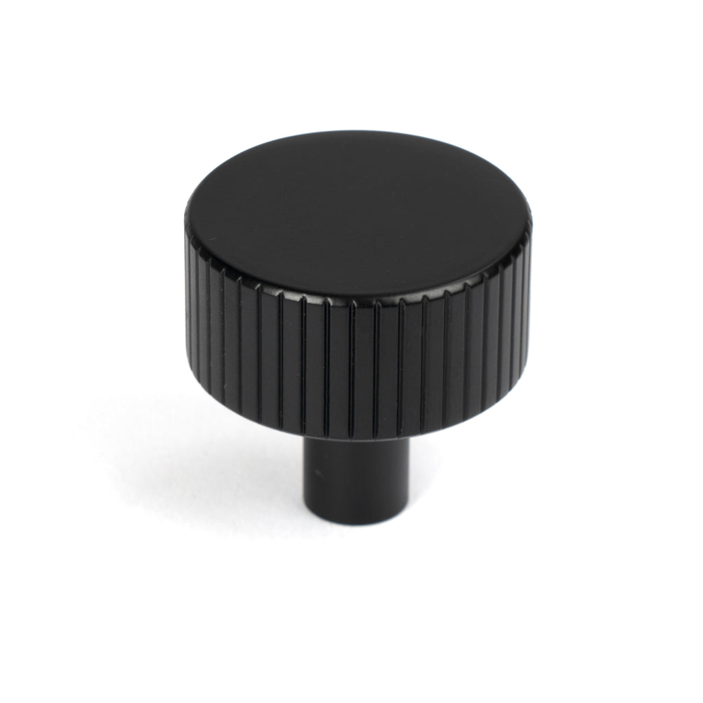 From The Anvil's Matt Black 32mm Judd Cabinet Knob