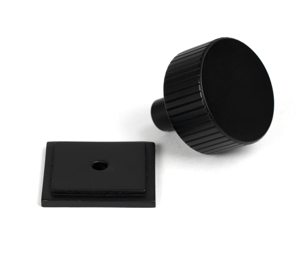 From The Anvil's Matt Black 32mm Judd Cabinet Knob