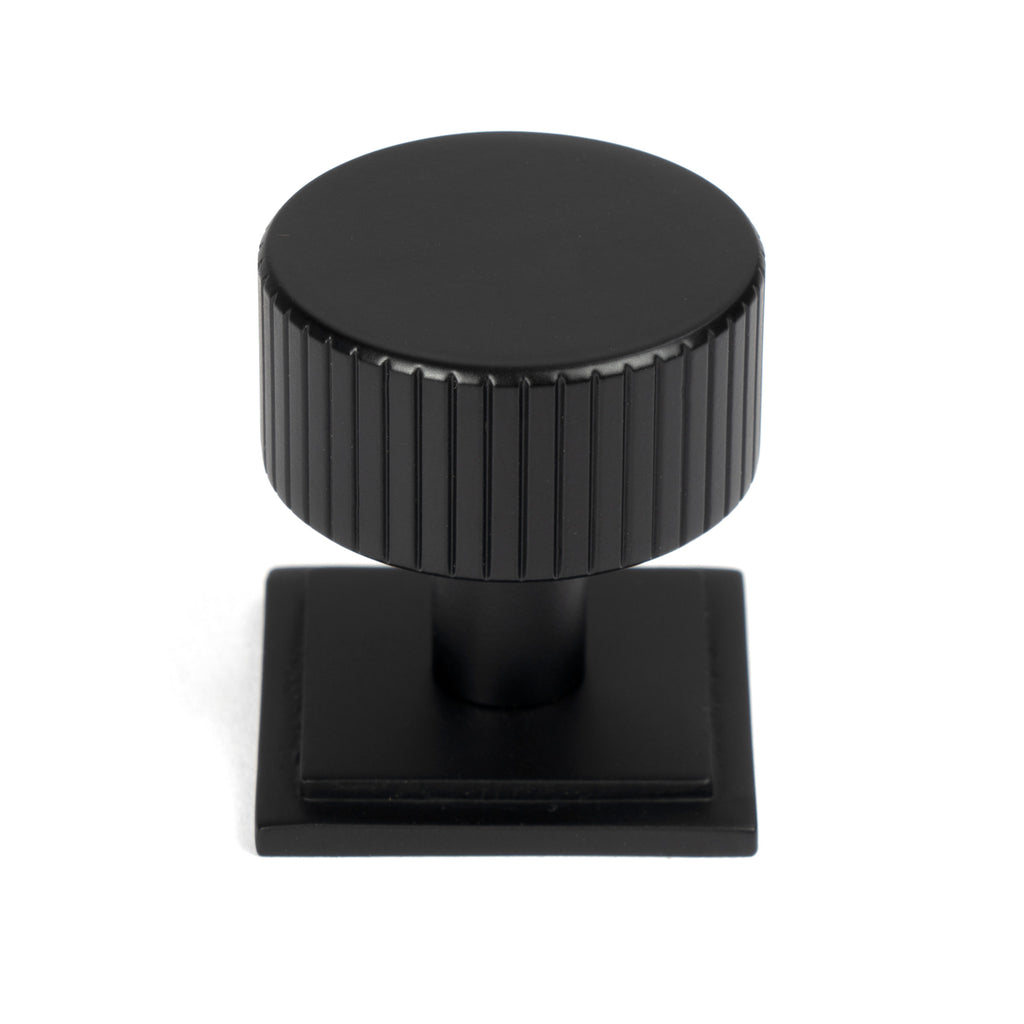 From The Anvil's Matt Black 32mm Judd Cabinet Knob