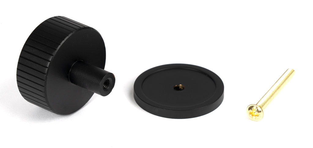 From The Anvil's Matt Black 38mm Judd Cabinet Knob