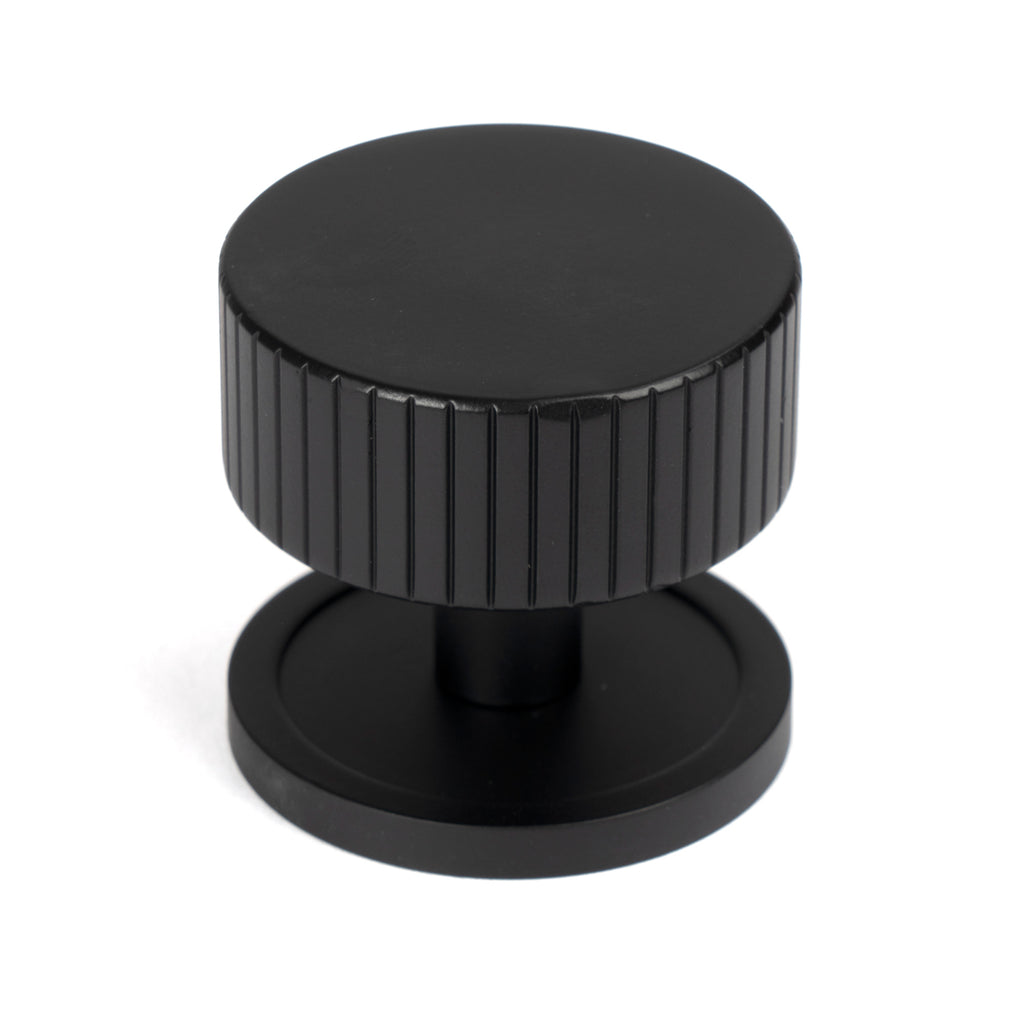 From The Anvil's Matt Black 38mm Judd Cabinet Knob