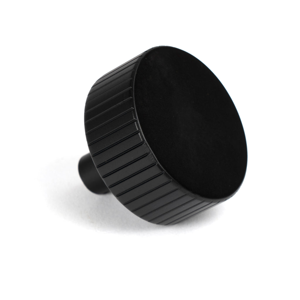 From The Anvil's Matt Black 38mm Judd Cabinet Knob