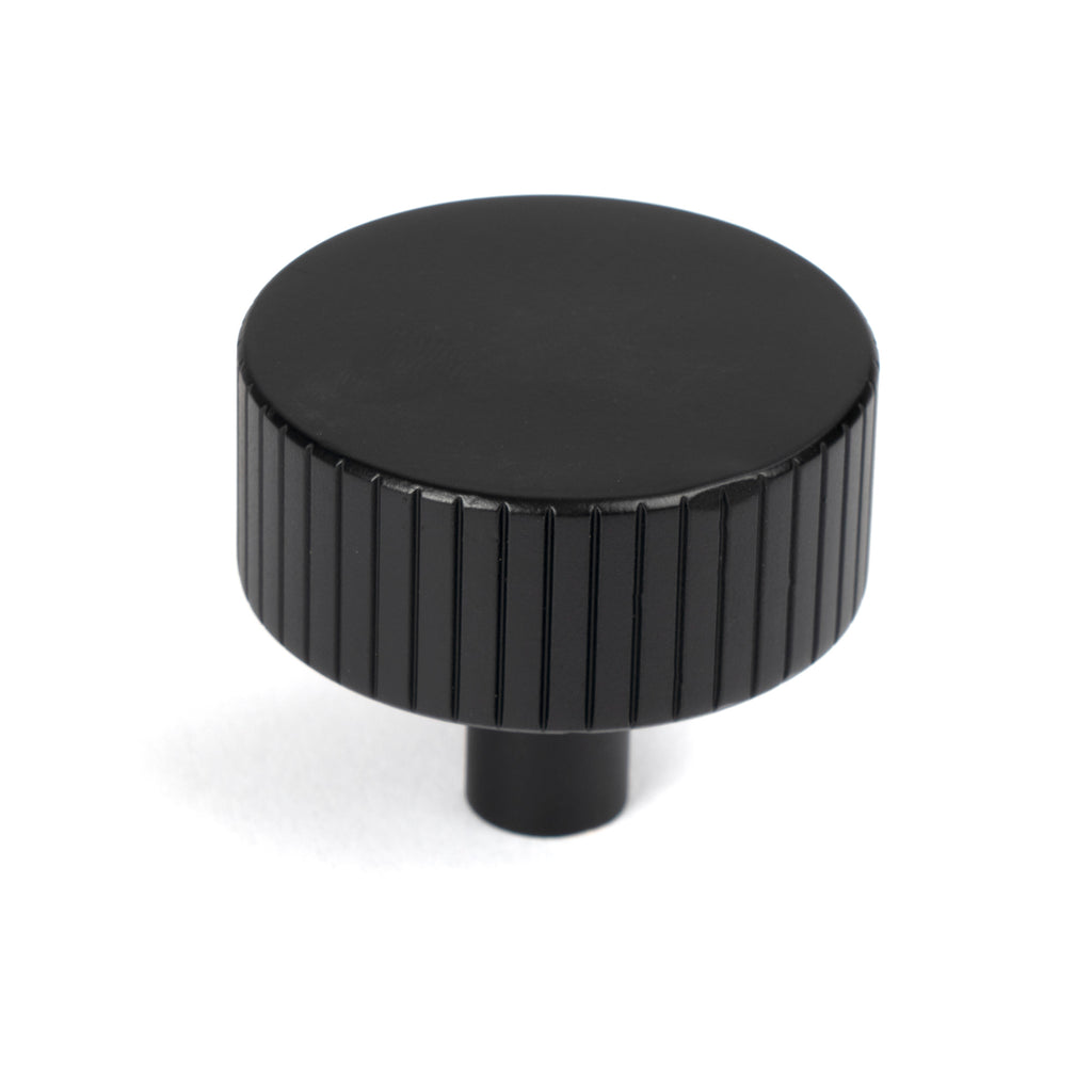 From The Anvil's Matt Black 38mm Judd Cabinet Knob