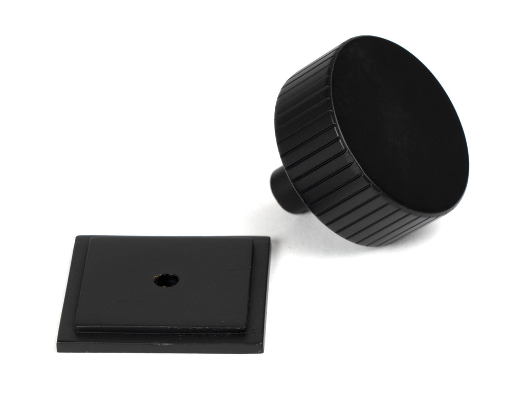 From The Anvil's Matt Black 38mm Judd Cabinet Knob