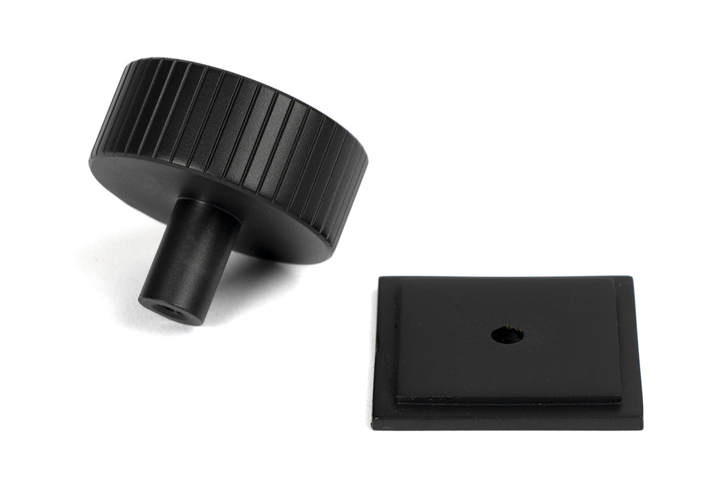 From The Anvil's Matt Black 38mm Judd Cabinet Knob