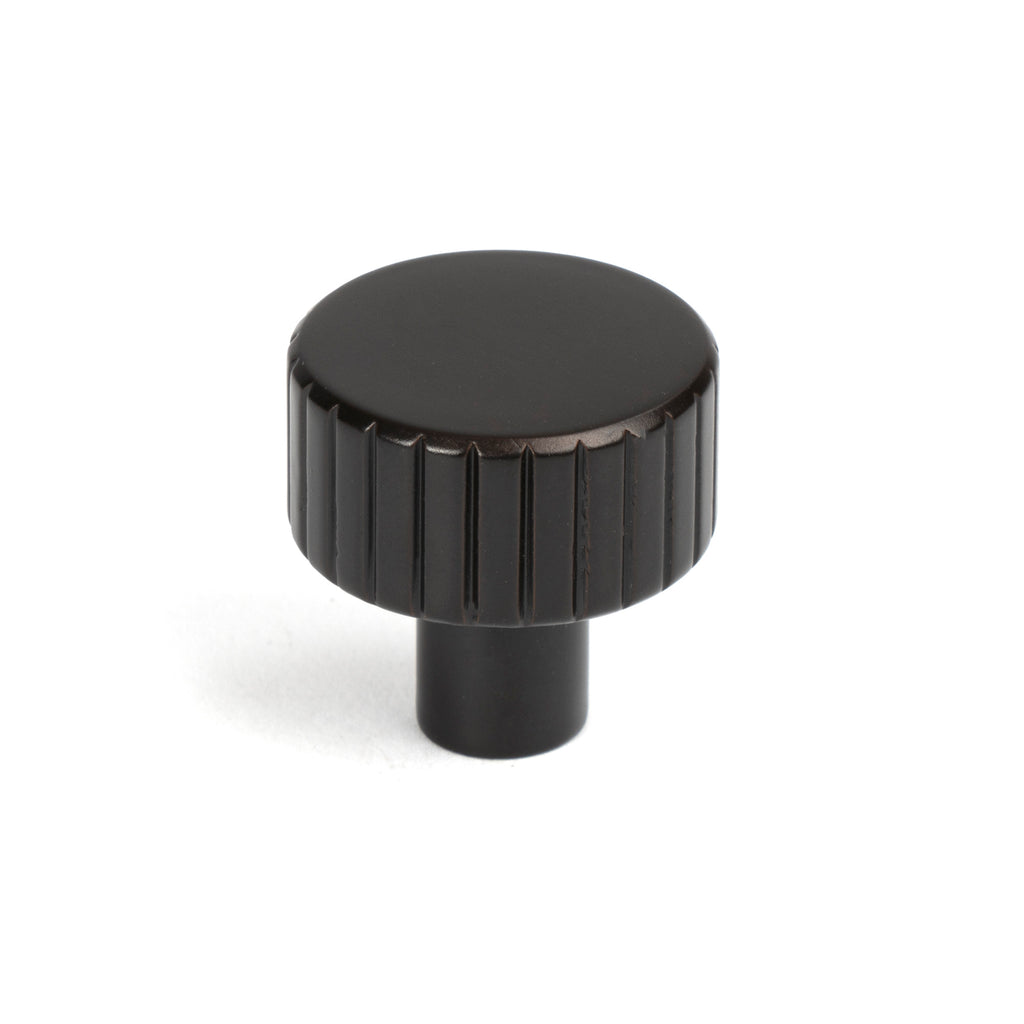 From The Anvil's Aged Bronze 25mm Judd Cabinet Knob