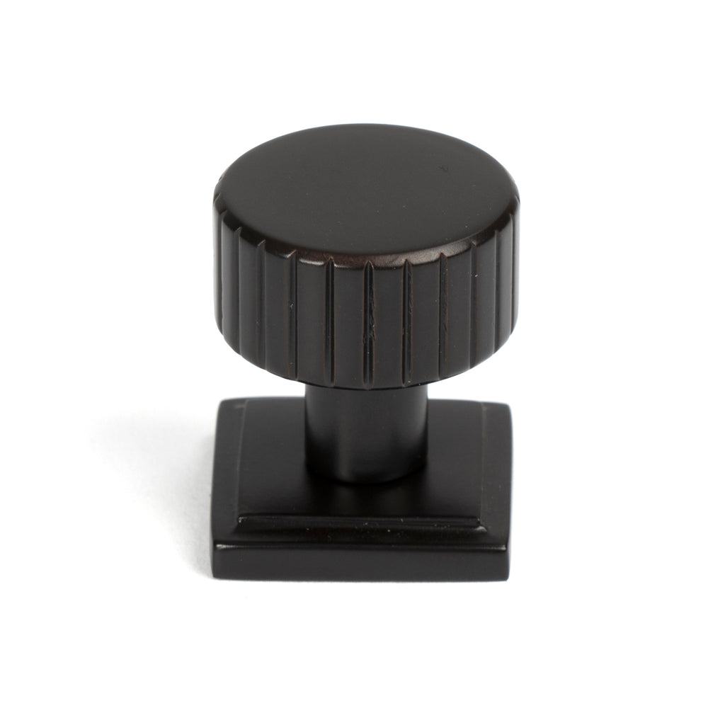 From The Anvil's Aged Bronze 25mm Judd Cabinet Knob