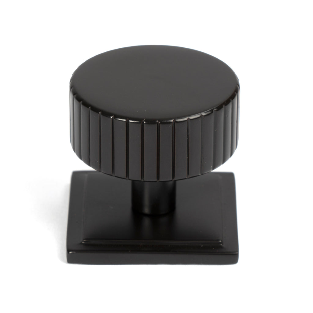 From The Anvil's Aged Bronze 38mm Judd Cabinet Knob