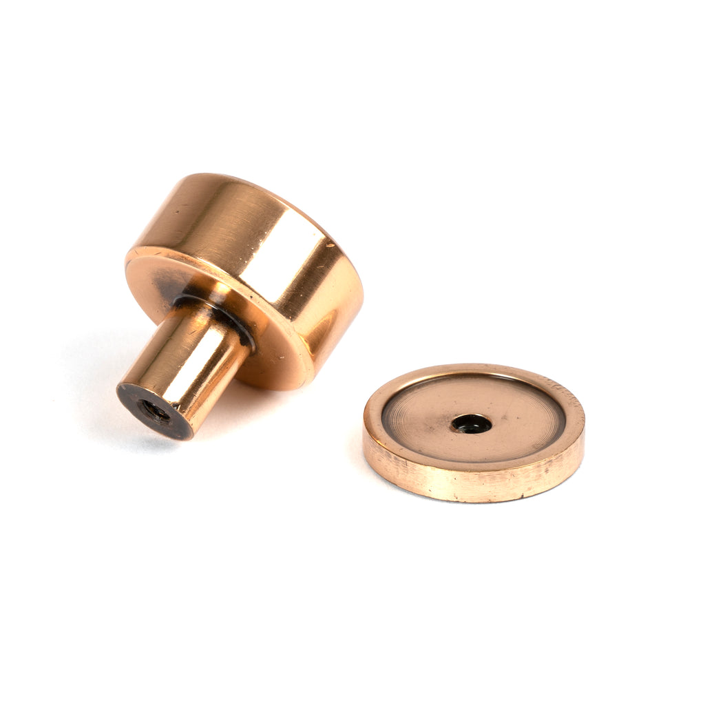 From The Anvil's Polished Bronze 25mm Kelso Cabinet Knob