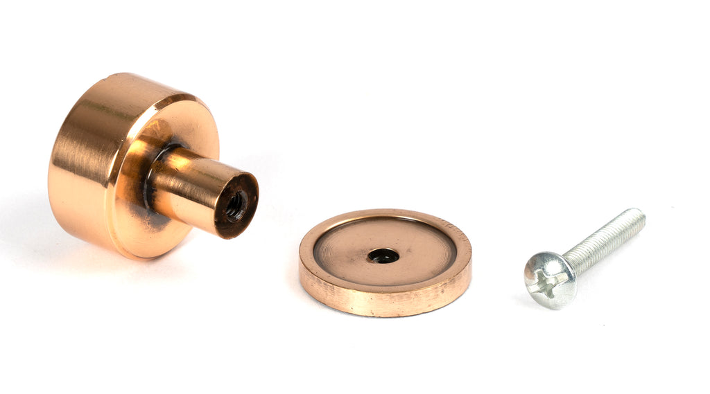 From The Anvil's Polished Bronze 25mm Kelso Cabinet Knob