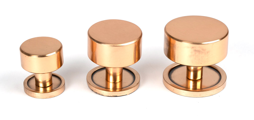 From The Anvil's Polished Bronze 25mm Kelso Cabinet Knob