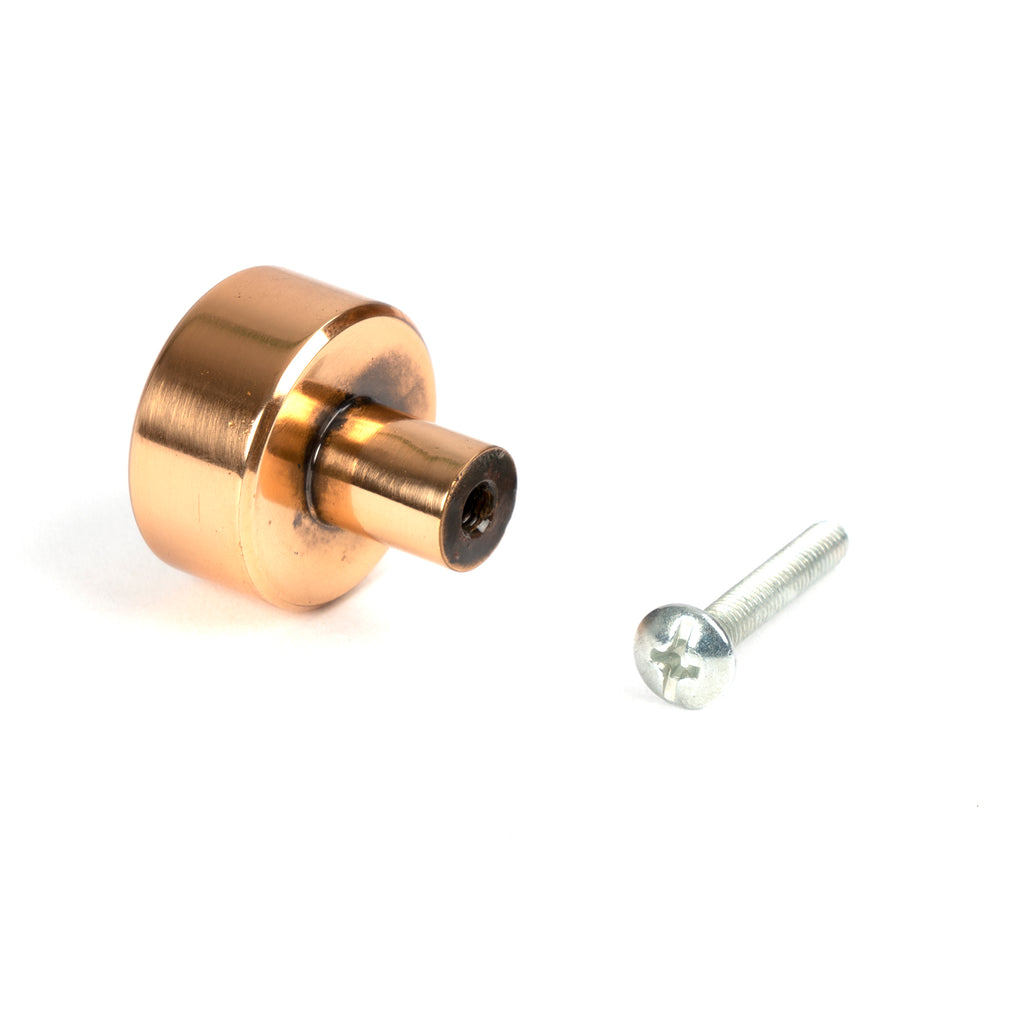 From The Anvil's Polished Bronze 25mm Kelso Cabinet Knob