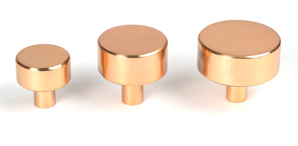 From The Anvil's Polished Bronze 25mm Kelso Cabinet Knob