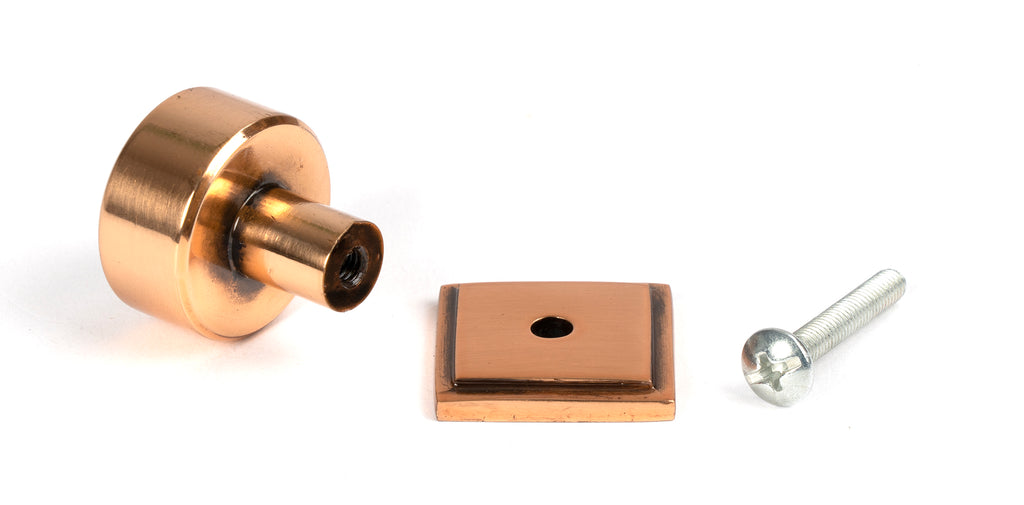 From The Anvil's Polished Bronze 25mm Kelso Cabinet Knob