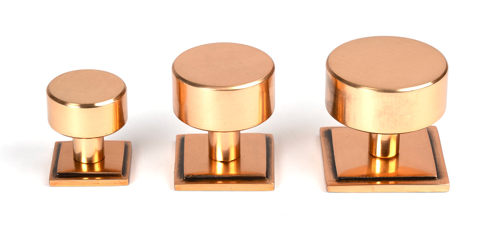 From The Anvil's Polished Bronze 25mm Kelso Cabinet Knob