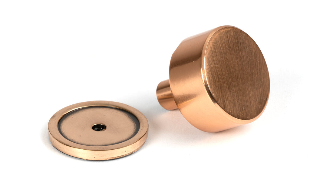 From The Anvil's Polished Bronze 32mm Kelso Cabinet Knob