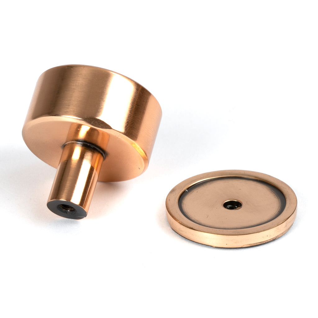 From The Anvil's Polished Bronze 32mm Kelso Cabinet Knob