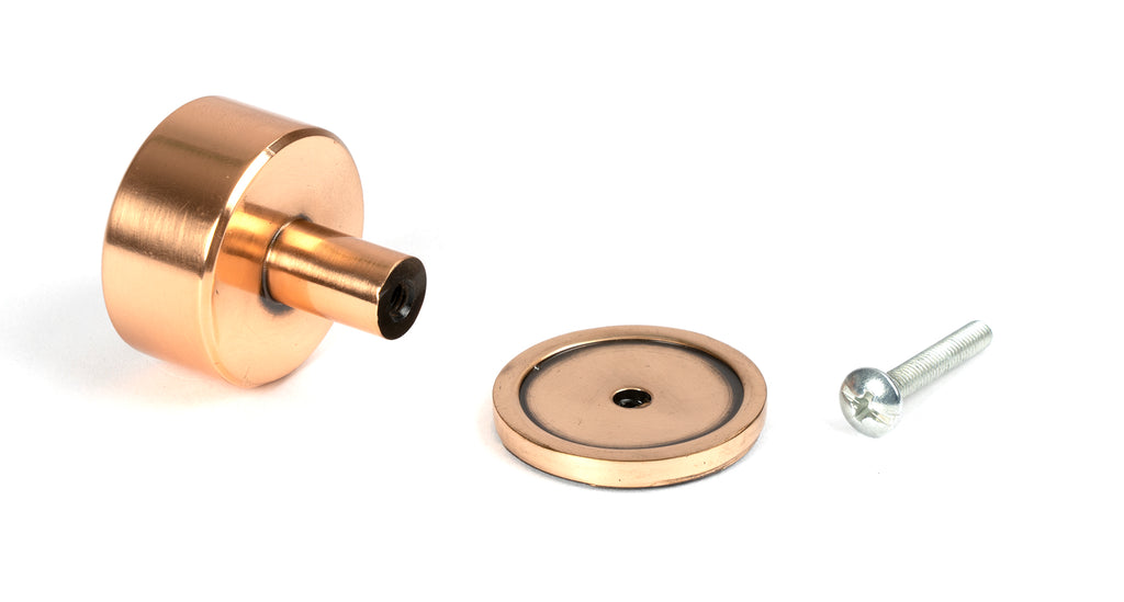 From The Anvil's Polished Bronze 32mm Kelso Cabinet Knob