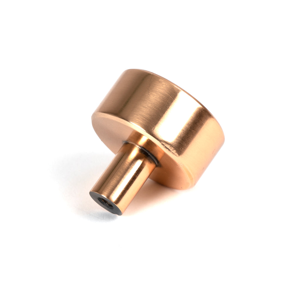 From The Anvil's Polished Bronze 32mm Kelso Cabinet Knob