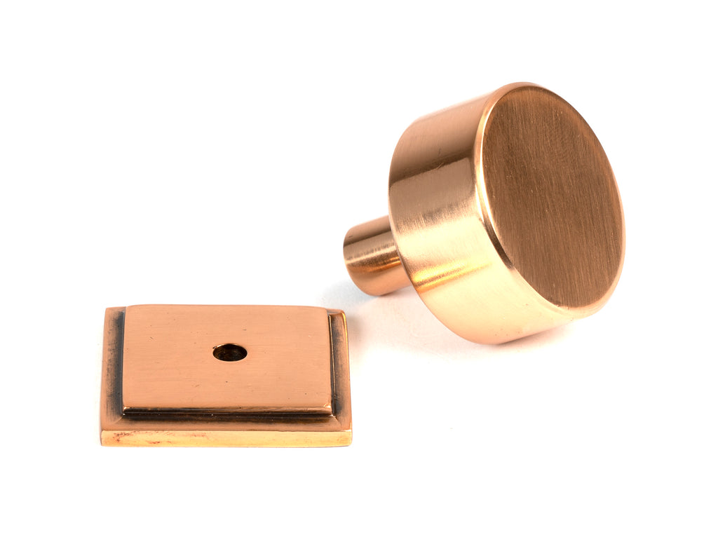 From The Anvil's Polished Bronze 32mm Kelso Cabinet Knob