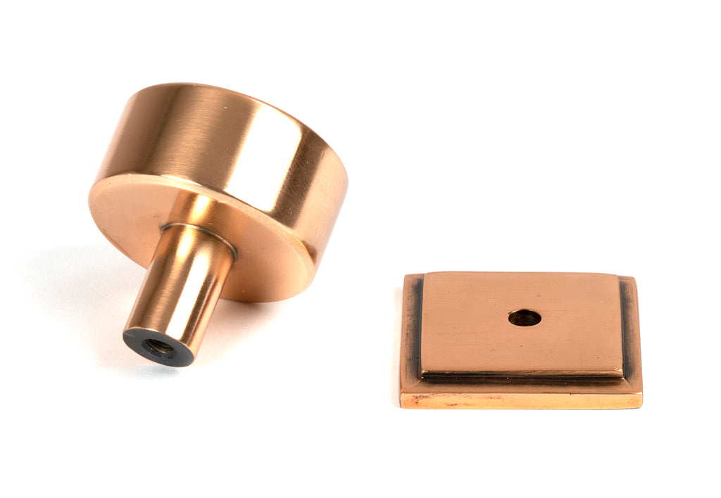 From The Anvil's Polished Bronze 32mm Kelso Cabinet Knob