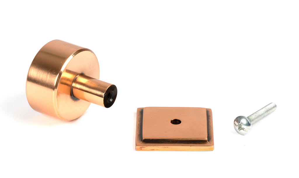 From The Anvil's Polished Bronze 32mm Kelso Cabinet Knob