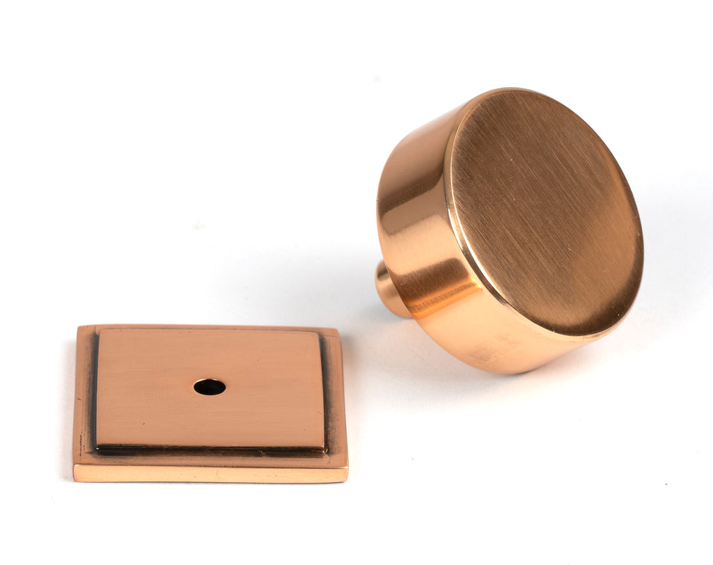 From The Anvil's Polished Bronze 38mm Kelso Cabinet Knob