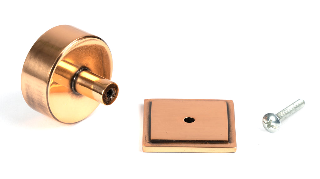 From The Anvil's Polished Bronze 38mm Kelso Cabinet Knob