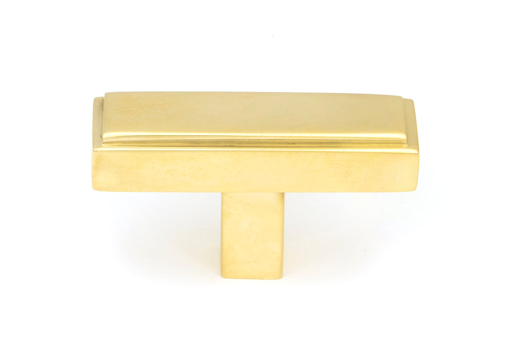 From The Anvil's Polished Brass Scully T-Bar