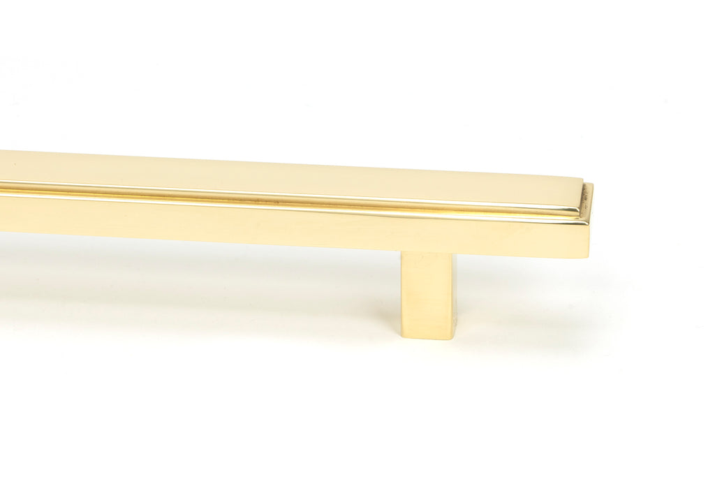 From The Anvil's Polished Brass Scully Pull Handle