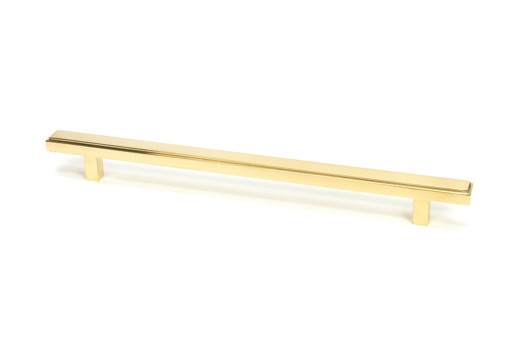 From The Anvil's Polished Brass Scully Pull Handle