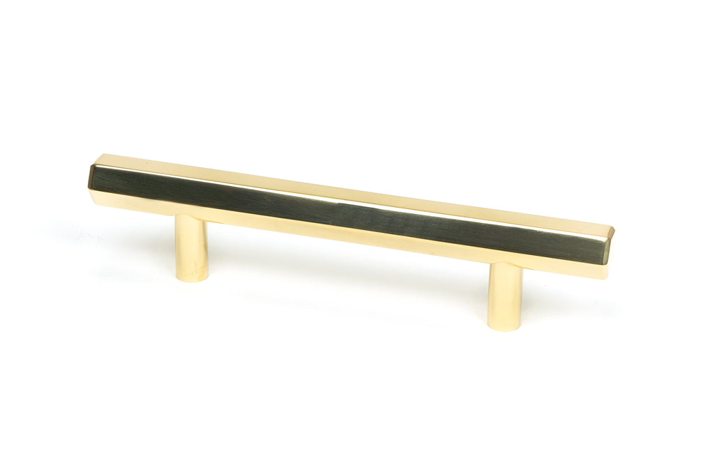 From The Anvil's Polished Brass Kahlo Pull Handle