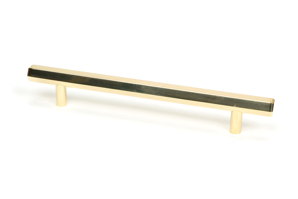 From The Anvil's Polished Brass Kahlo Pull Handle