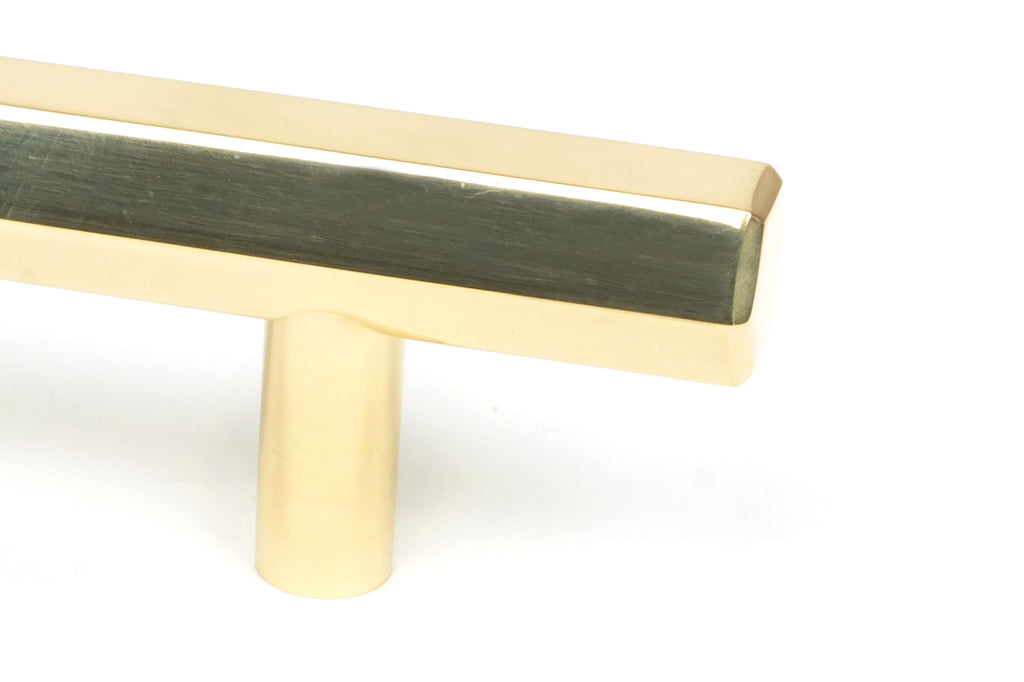 From The Anvil's Polished Brass Kahlo Pull Handle