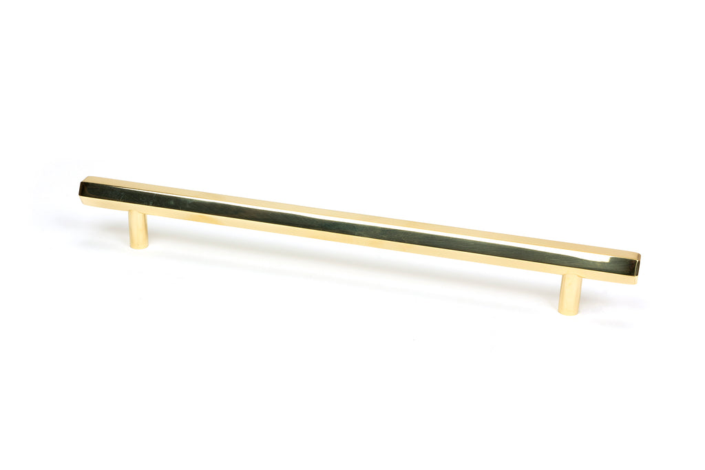 From The Anvil's Polished Brass Kahlo Pull Handle