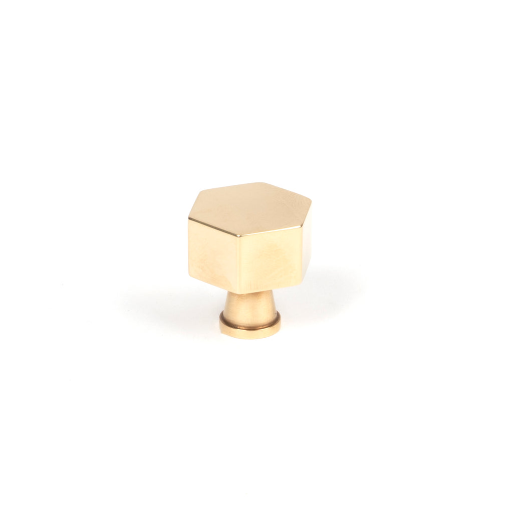 From The Anvil's Aged Brass Kahlo Cabinet Knob