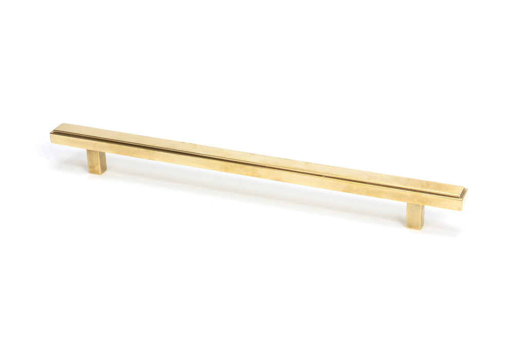 From The Anvil's Aged Brass Scully Pull Handle