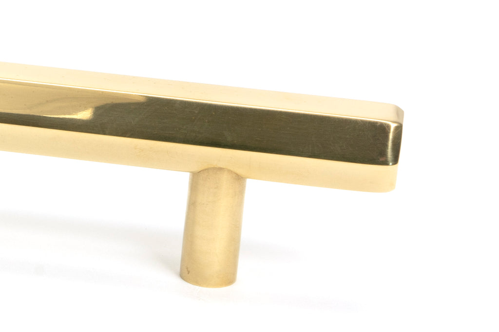 From The Anvil's Aged Brass Kahlo Pull Handle