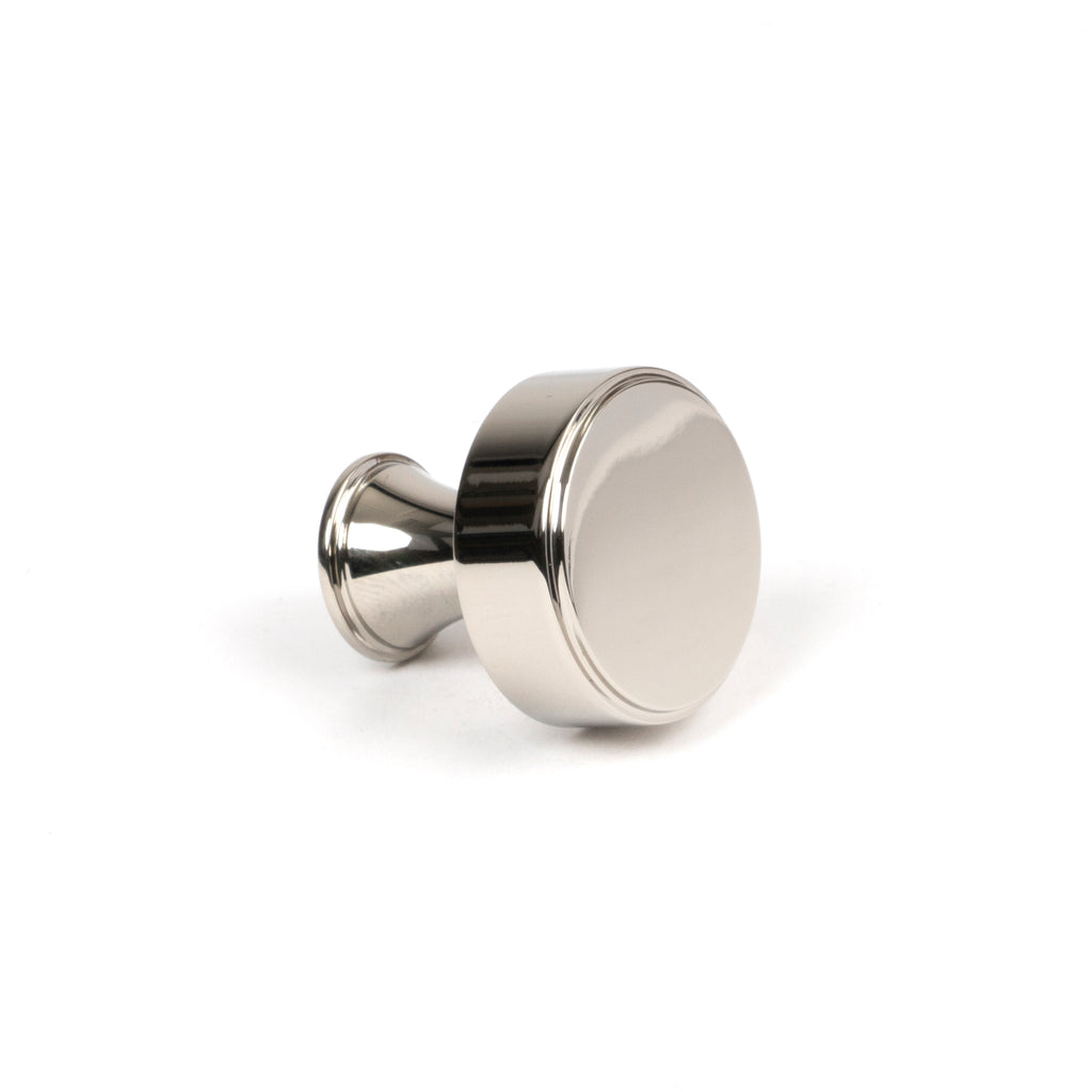 From The Anvil's Polished Nickel Scully Cabinet Knob