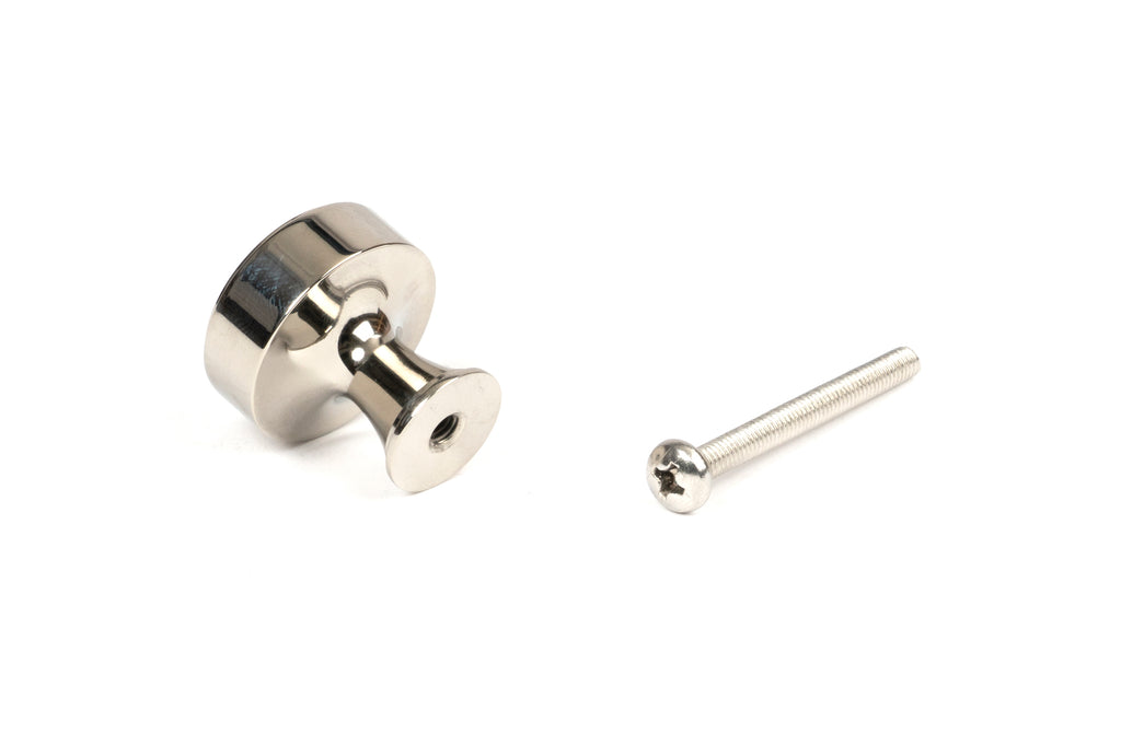 From The Anvil's Polished Nickel Scully Cabinet Knob