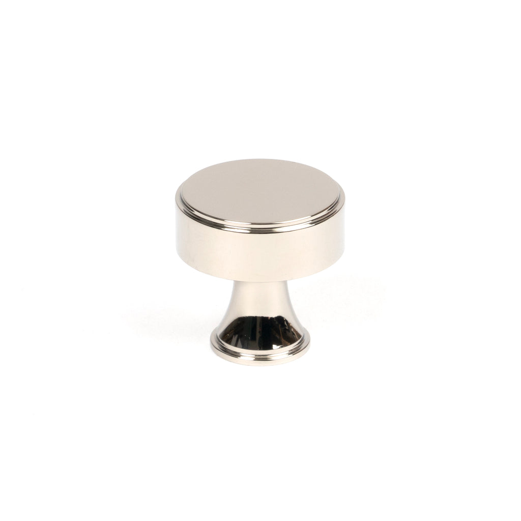 From The Anvil's Polished Nickel Scully Cabinet Knob