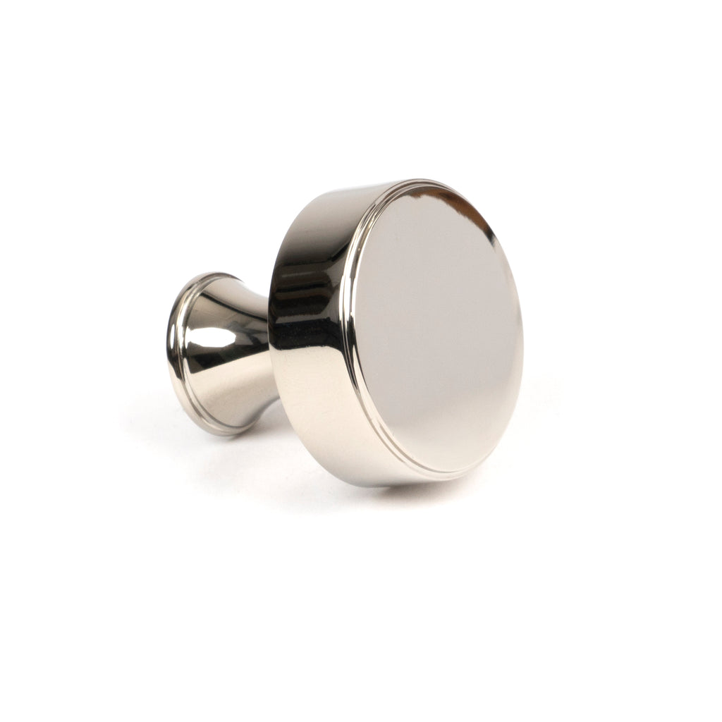 From The Anvil's Polished Nickel Scully Cabinet Knob